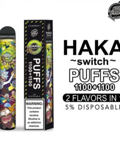 Haka Switch Çift Aroma 2200 Puff Tek Kullanımlık Elektronik Sigara