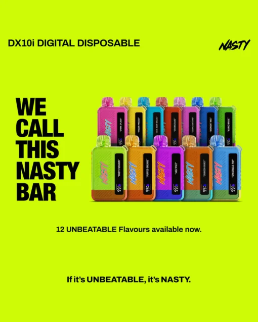 Nasty Bar 10000 Puff Tek Kullanımlık Elektronik Sigara