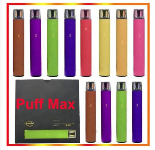 Puff Bar Max 2000 Puff Tek Kullanımlık Elektronik Sigara