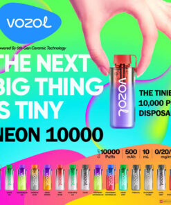 Vozol Neon 10000 Şarj Edilebilen